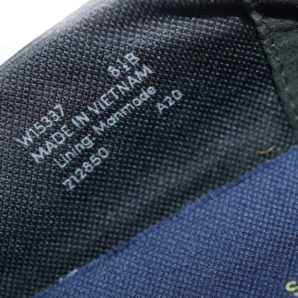 Cole Haan Womens Crosscourt Slip On Shoe Size 8.5 Navy Blue Leather Woven Loafer - Picture 12 of 14